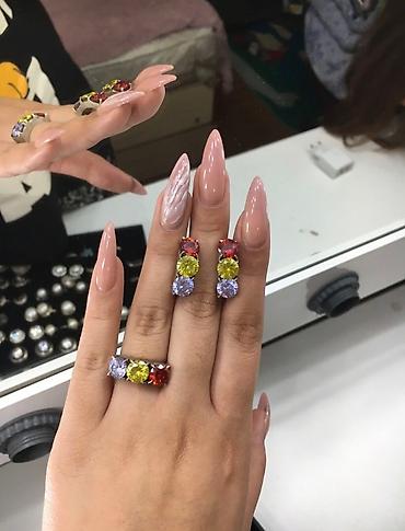 Серебряные наборы украшений: Продаю Серебряные наборы 925 пробы!!!! все новое из Индии — 1