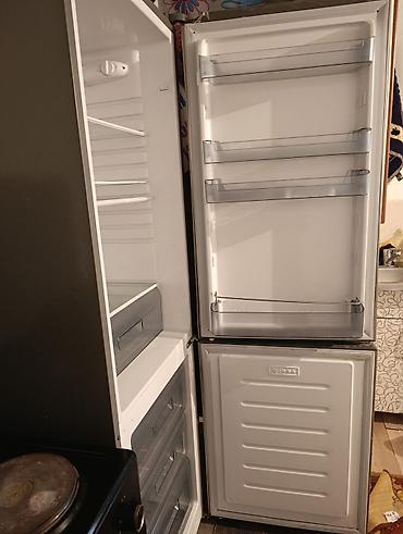 Другая бытовая техника: Холодильник двухкамерный KEG (серебристый, нижняя морозильная камера) — 8