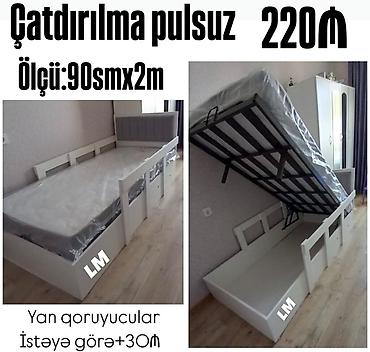 tek kravat ucuz: *Tək bazalı çarpayı*👑 _*SİFARİŞLƏ VƏ YENİ*_ *Qiymət : 220₼* Ölçü  — 1