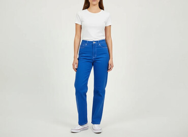 Jeansy: Divided, Jeansy damskie, rozmiar XS