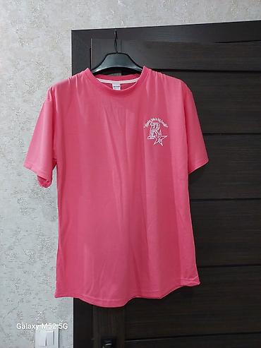 Футболки: Мужская футболка, L, XL, Новый, цвет - Розовый, Самовывоз — 3