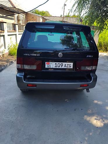 муссо 2 3: Ssangyong Musso: 2003 г., 2.9 л, Механика, Дизель, Универсал — 2