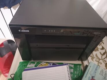 printer alisi: Canon mf 3010 ag qara printer 3aydi alinib 699azn e. rənglisi alınıb