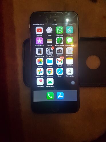 iphone 5 üçün qoruyucu şüşə almaq: IPhone 6, < 16 ГБ, Matte Silver, Отпечаток пальца