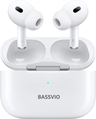 heyvan bazari inekler: Simsiz Qulaqliq BASSVIO F4355 White