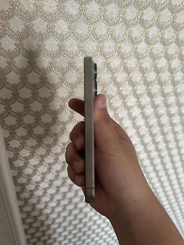 Apple iPhone: IPhone 15 Pro, Б/у, 256 ГБ, Natural Titanium, 80 % at lalafo.kg — 2 Apple iPhone: IPhone 15 Pro, Б/у, 256 ГБ, Natural Titanium, 80 % — 2