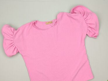 bluzka z tiulowymi bufkami: Bluzka damska, rozmiar 2XL