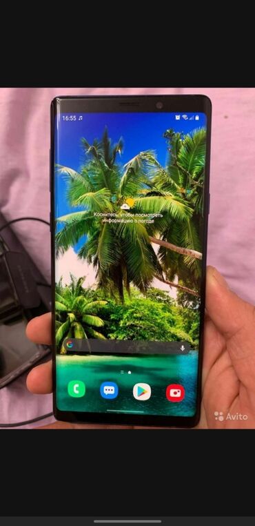 syllable наушники в Кыргызстан: Samsung Galaxy Note 9 | 128 ГБ | Синий | Сенсорный, Отпечаток пальца, Две SIM карты