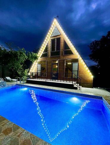 Günlük kirayə evlər: 148 kv. m, 5 otaqlı, Kombi, Qaz, İnternet — 1