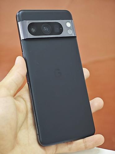 Мобильные телефоны: Google Pixel 8 Pro, Б/у, 128 ГБ, цвет - Черный, 1 SIM — 1