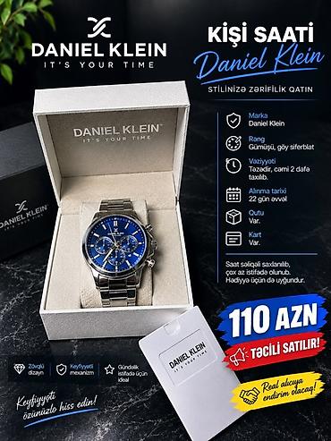 Daniel Klein kişi saatı – stilinizə zəriflik qatan klassik model lalafo.az -da Daniel Klein kişi saatı – stilinizə zəriflik qatan klassik model