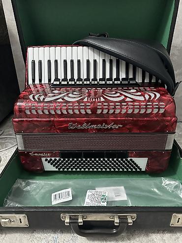 Аккордеоны: Продаю германский аккордеон Вельтмейстер каприз Состоянии эн жакшы — 9