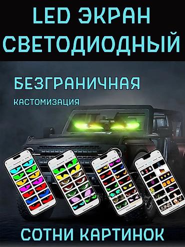 Аксессуары и тюнинг: Гибкий светодиодный LED-экран для авто и не только. Подходит для — 3