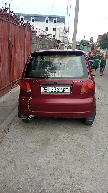 devo tiko: Daewoo Matiz: 2005 г., Механика, Бензин — 5