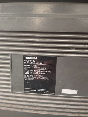 Televizorlar: Televizor Toshiba