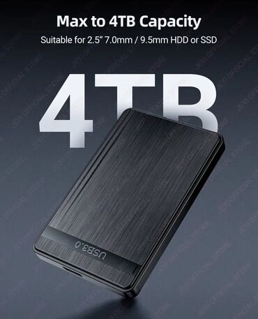 Sərt disklər (HDD): Xarici Sərt disk (HDD) 4 TB, Yeni — 10