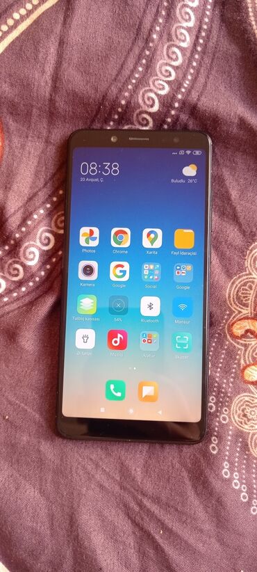 Avtoelektronika: Redmi Note 5, 32 GB, rəng - Qara, Barmaq izi