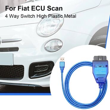 Alati za automobile: Ecuscan usb vag kkl fiat ecu ft232rl 4-smerni prekidač kkl 409.1 — 2