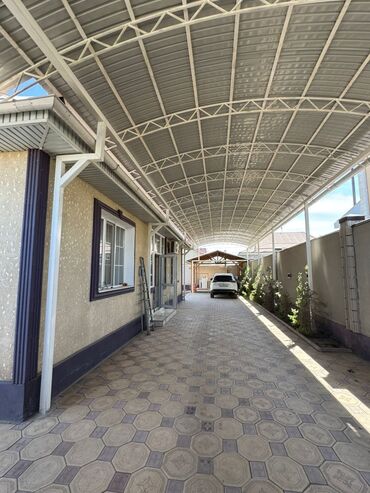 сдаю дом на длительный срок рядом просп жибек жолу бишкек: Дом, 110 м², 3 комнаты, Собственник, Евроремонт