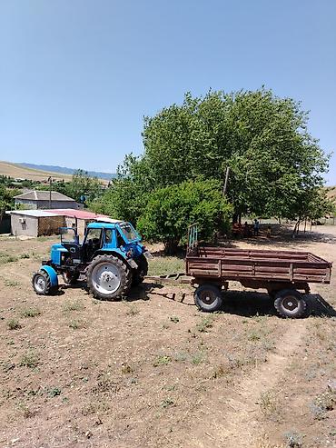 Traktorlar: MTZ 82.1 “Belarus” traktor - Rəng: mavi, kabinalı - Ön təkər ölçüsü — 13