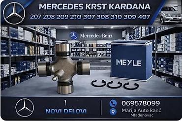 Poluosovine: MERCEDES KRST KARDANA 2 309 407 | Krst kardana mercedes kombi 2 309 — 2