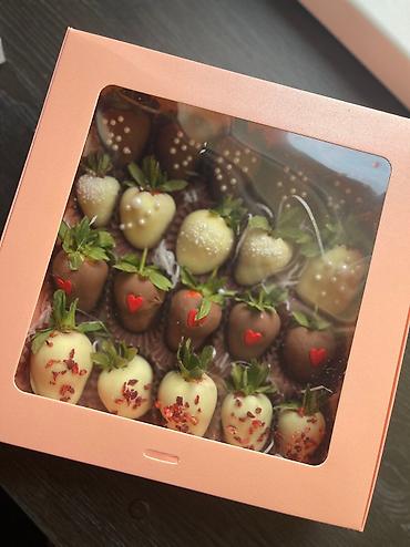 Кондитерские изделия, сладости: Клубника в шоколаде, по самой низкой цене по городу. Сочная клубника в — 11