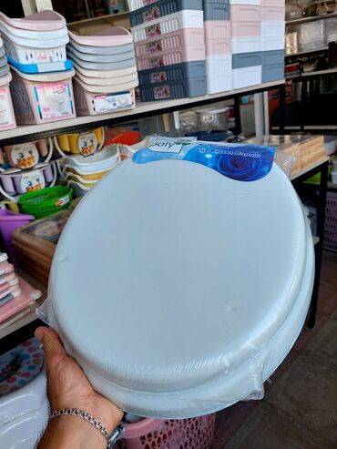 Unitaz qapaqları: Məhsul: Poly markalı “Lux Klozet Qapağı” - Universal oval ölçü — 1