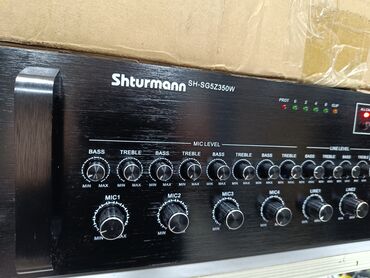 Səs gücləndiriciləri: Shturmann SH-SG5Z350W – Public Address sistemi üçün mikser — 14