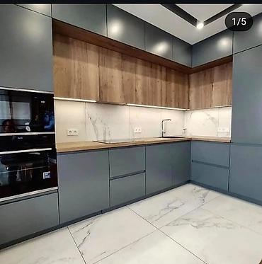 Кухонные гарнитуры: Кухонный гарнитур, Новый, цвет - Белый, ДСП, Бесплатная доставка — 7