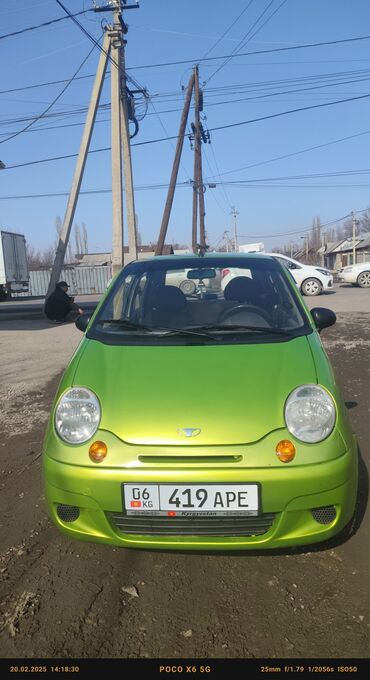 Daewoo: Daewoo Matiz: 2012 г., 0.8 л, Механика, Бензин