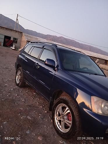 араба ош: Toyota Highlander: 2003 г., 2.4 л, Автомат, Бензин, Внедорожник — 2
