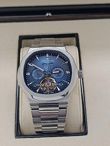 Qol saatları: Yeni, Qol saatı, Patek Phillipe, rəng - Qara — 1