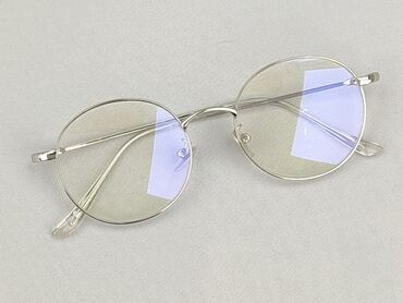 Glasses, Transparent, Round design, condition - Perfect