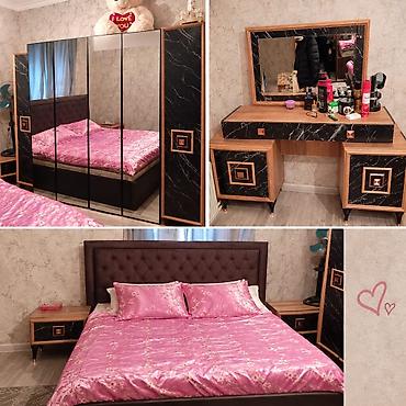 Yataq dəsti satılır 1100₼. Matrası var.Ünvan nizami