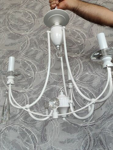 Vazalar: Çılçıraq, 3 lampa, Metal