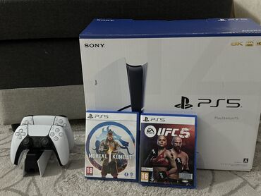 PS5 (Sony PlayStation 5): Ps5 slim PlayStation 5 slim новая. Использовали 3 раза Два ориг