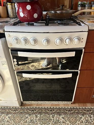 qaz paneli: Qaz plitəsi və aspirator dəsti - 4 gözlü qaz ocağı: fərqli ölçülü — 1
