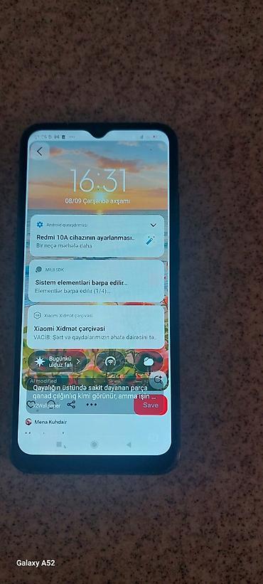 Redmi 10A, 64 GB, rəng - Boz, Barmaq izi lalafo.az -da Redmi 10A, 64 GB, rəng - Boz, Barmaq izi