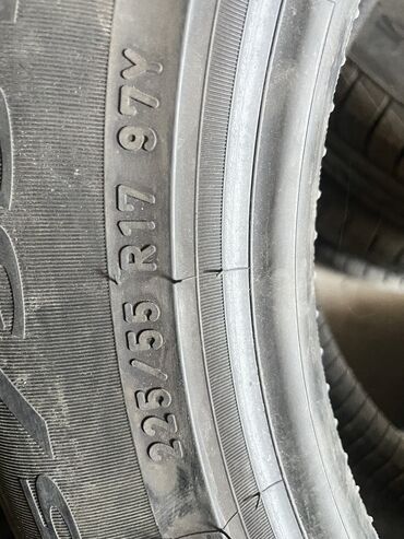 продою портер: Шины 225 / 55 / R 17, Лето, Б/у, Комплект, Легковые, Япония, Pirelli