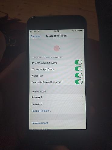 iphon 7 plus: IPhone 6s, Space Gray, Barmaq izi — 3