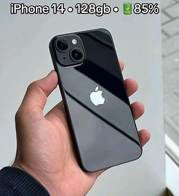 IPhone 14, 128 GB, Qara, Face ID