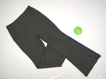 szare dresy: Spodnie materiałowe damskie, rozmiar XL — 2