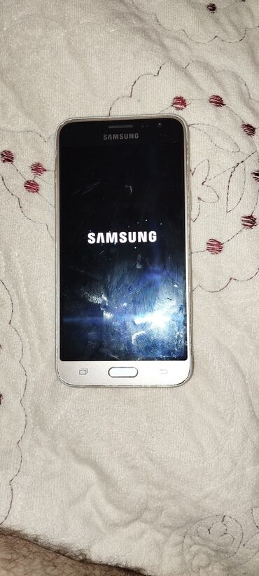 samsung 04: Samsung Galaxy J3 2016, 8 GB, цвет - Золотой, Две SIM карты