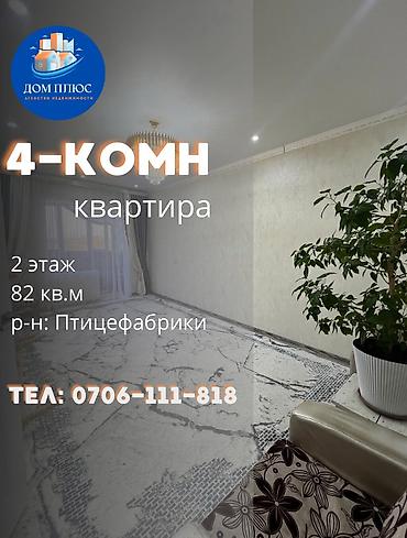 Продажа квартир: 4 комнаты, 85 м², 2 этаж, Евроремонт — 1