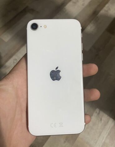 iphone 8 qiymeti world telecom: IPhone SE 2020, 64 GB, Ağ, Barmaq izi