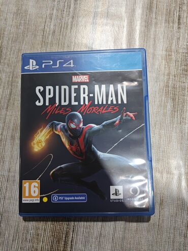 ps4 miles morales: Marvel's Spider-Man, Macəra, İşlənmiş Disk, PS4 (Sony Playstation 4), Ünvandan götürmə, Pulsuz çatdırılma