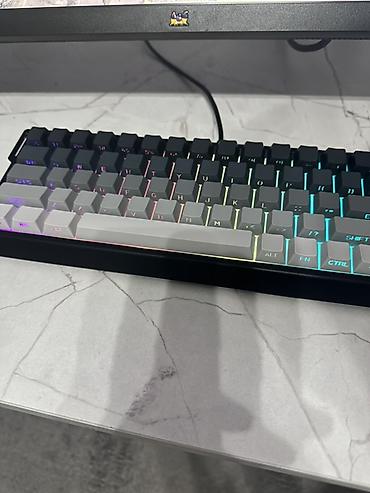 apple magic keyboard: Клавиатура, Механическая, Проводное подключение, Размер: 60% — 1
