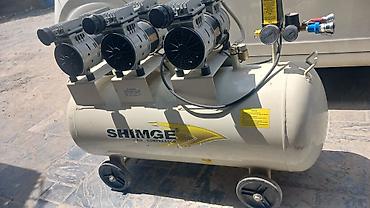 бесшумный компрессор: Компрессор SHIMGE (air compressor),23000сом 100 литр — 1