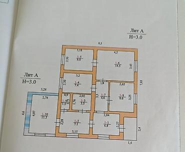 Продажа коттеджей и домов: Продаётся ; Исанова / Васильева Дом - S -75 kв.м. кирпич 4 комнаты + at lalafo.kg — 11 Продажа коттеджей и домов: Продаётся ; Исанова / Васильева Дом - S -75 kв.м. кирпич 4 комнаты + — 11