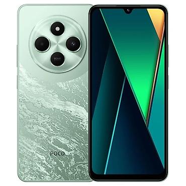Poco C75 5G, Б/у, 256 ГБ, цвет - Зеленый, 2 SIM